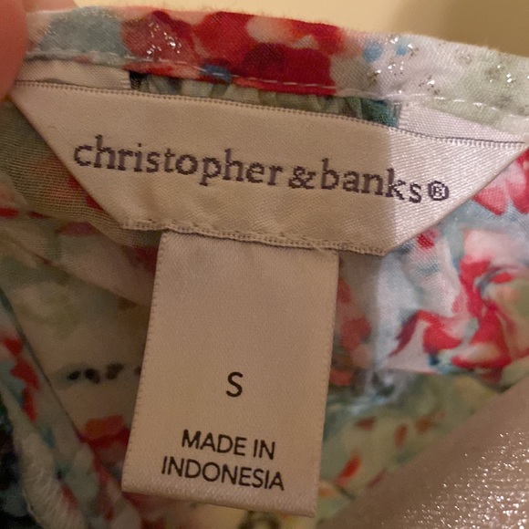 Christopher & Banks blouse - Picture 11 of 13